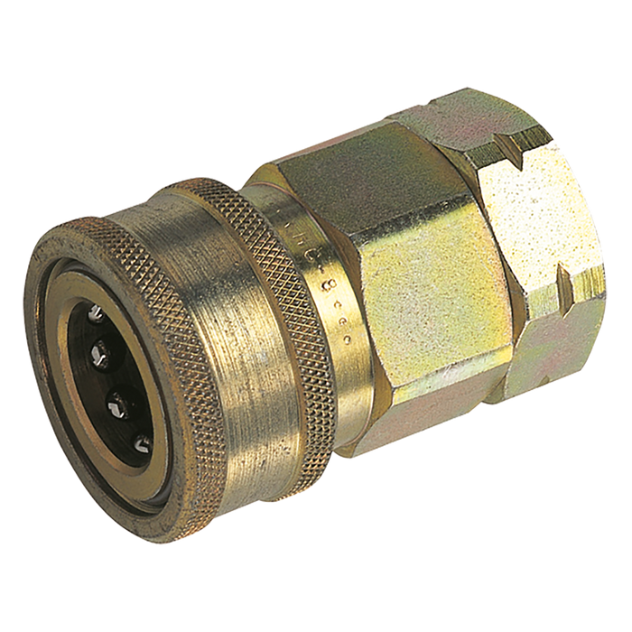 3/8" Bsp Female Coupling Un-Valved