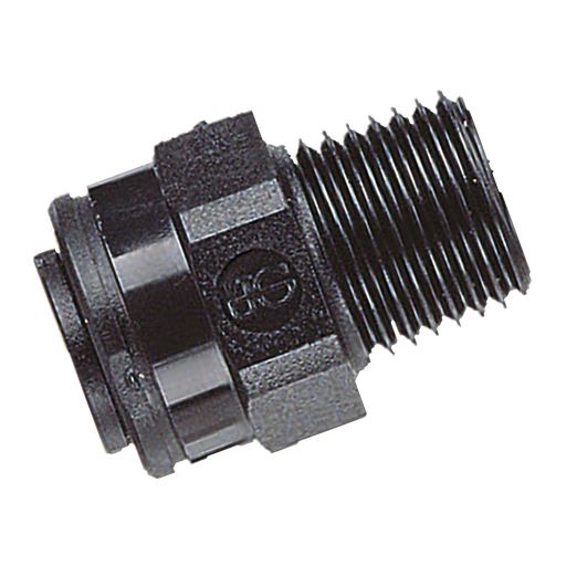 10Mm Od X 1/4" Bspt Male Straight Adaptor