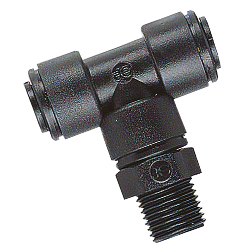 10Mm Od X 1/4" Bspt Male Sw Tee Cent Leg