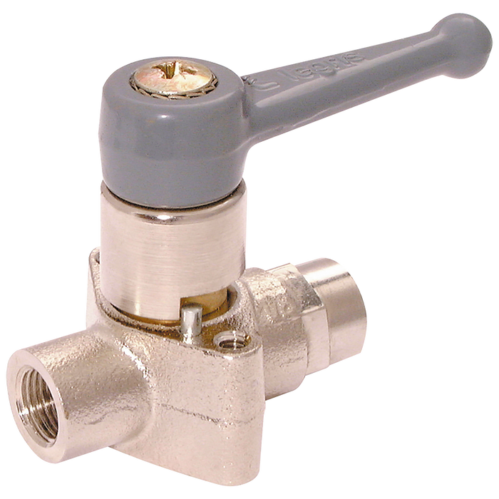 1/4"Bspf X 7Mm 12Mm Od Ball Valve 2/2 With Push-In