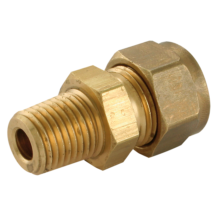 1/4" Npt And Api Male X 3/8" Od Male Stud Coupling