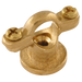 22Mm Od Dual Purpose Pipe Clip Brass