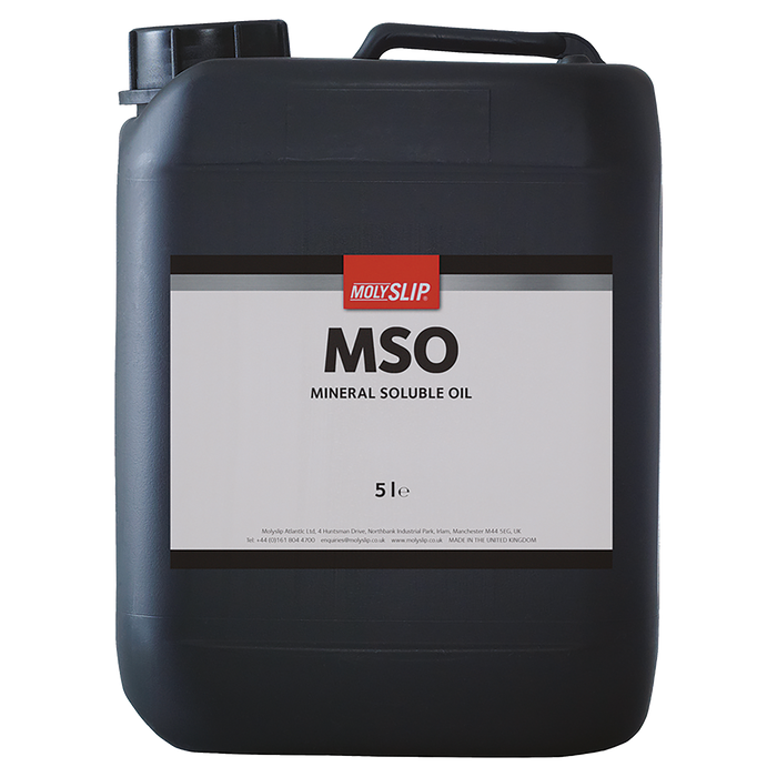 5Ltr Mso Soluble Cut Oil Milky Emulsion