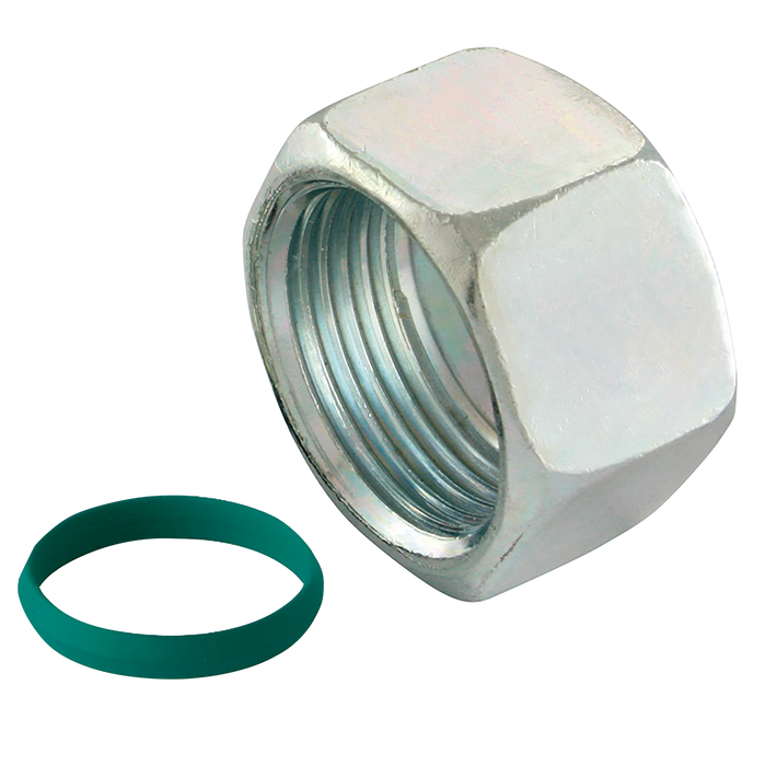 Din 2353 Walform Nut + Nbr Seal M28L