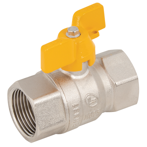 1/4"Bsp Brass Ball Valve Gas App Butterfly Handle