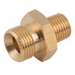 1/4" Bspp Male X 3/8" Bspt Male Unequal Adaptor