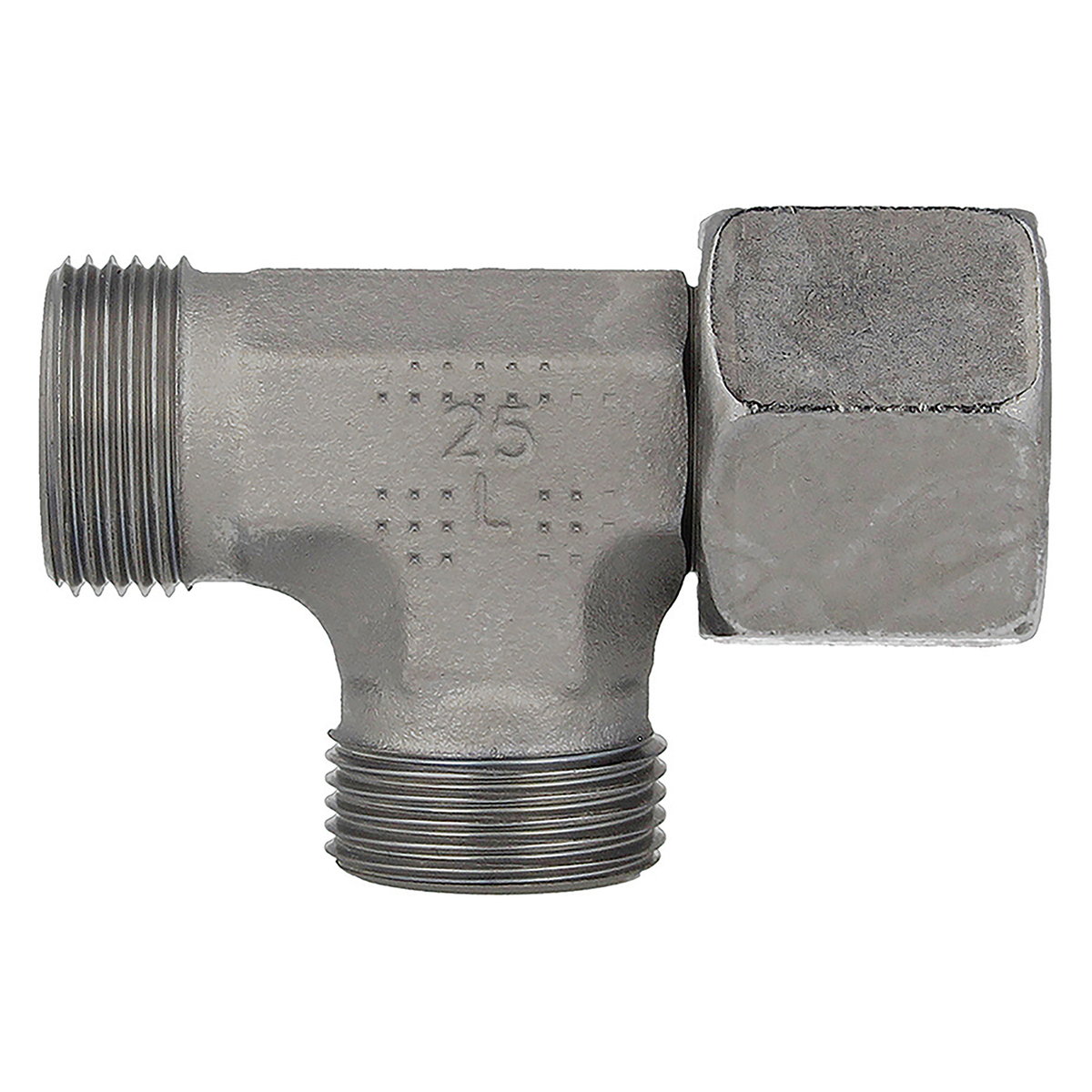 VOSS 1162332058 - Swivel T -On Run (L) Ser Tube 22 — FluidAirFittings