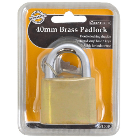 Heavy Duty Brass Padlock | 30mm Size | SP157P