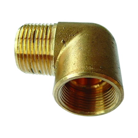 ENOTS Equivalent 36000513 | Male Elbow Adaptor | 1/4" BSPT Male | 12mm Tube O/D | CMLM12/04