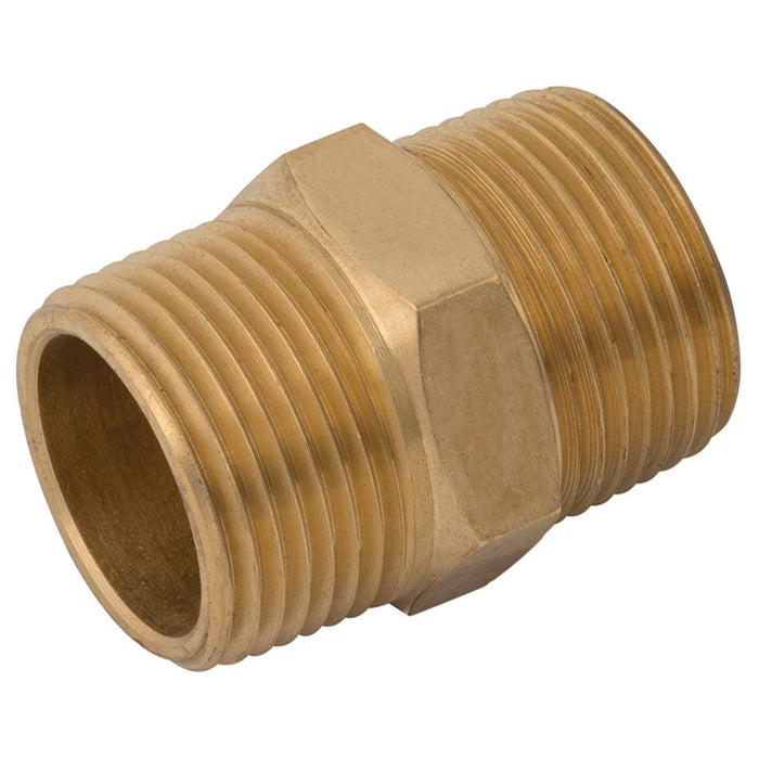 Brass Equal Male Connector | 1/8