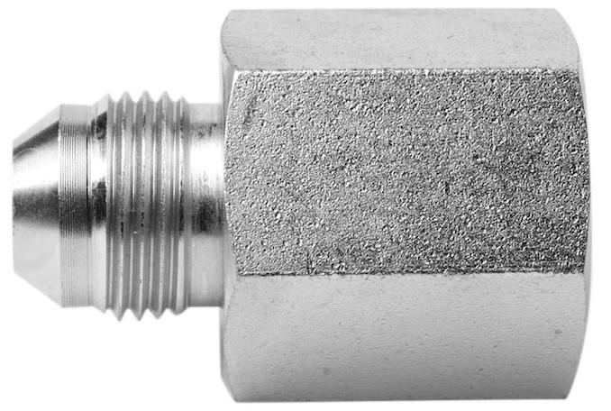 ITM Hydraulic Adaptors JIC  1.7/8"-12  Male x BSPP Fixed Female Extended 1.1/2" | 419-2424