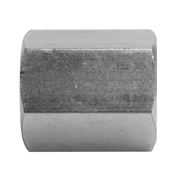 ITM Hydraulic BSPP Fixed Female Barrel Reducing Zinc Plated 1"x 1/2" | 430-1608