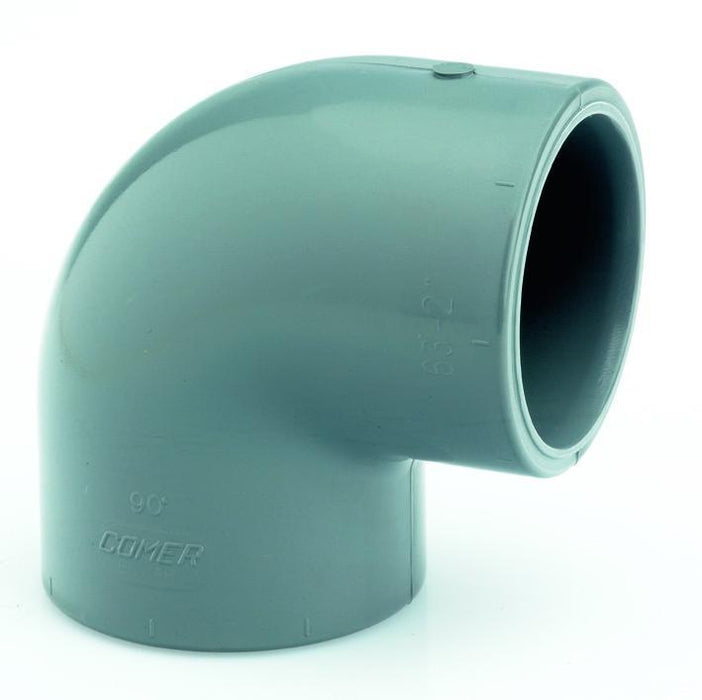 ABS Plain 90º deg Elbow | Tube NB 1.1/4" | ITM-1103105