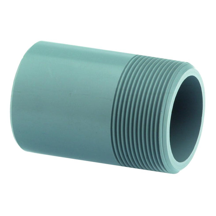 ABS Plain Threaded Nipple | Thread BSPP 3/4" | Tube NB 3/4" | ITM-1125203