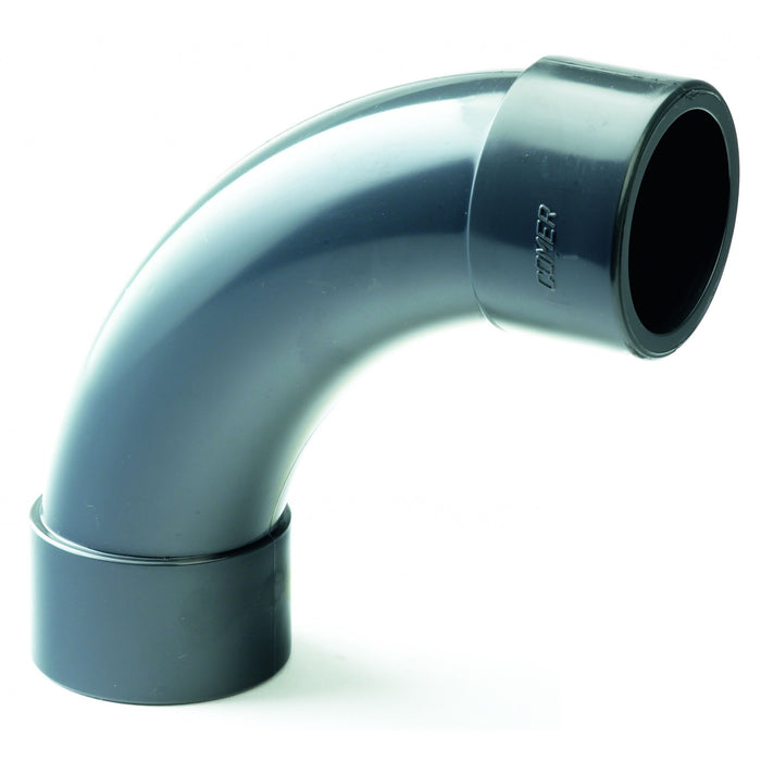 ITM Pipe & Fittings Imperial Range UPVC Plain 90º deg Short Radius Bend | 3/4" | ITM-2105104