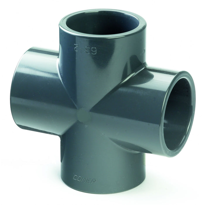 UPVC Plain Cross | Tube NB 1/2" | ITM-2119102