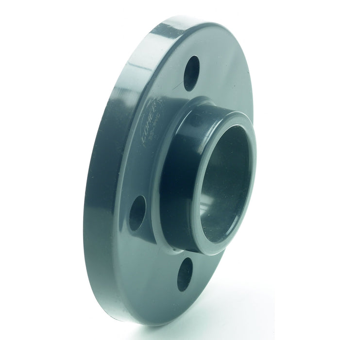 UPVC Plain Full Face Flange BS10 Tables D&E | Tube NB 1" | ITM-2114104W