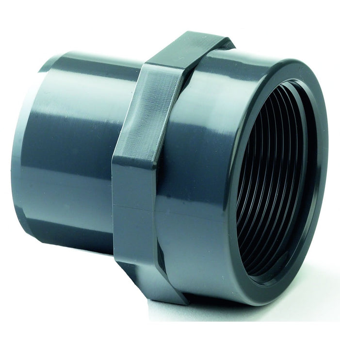 UPVC Plain Male Female Threaded Equal Adaptor | Tube NB 1/2" | Thread 1/2" | ITM-2121202