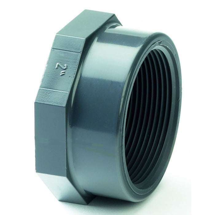 UPVC Imperial Threaded Cap | Female BSPP 2" | ITM-2122307