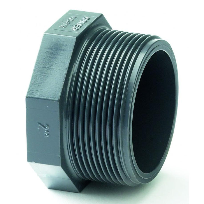 UPVC Imperial Threaded Plug | Male BSPP 1/2" | ITM-2123302