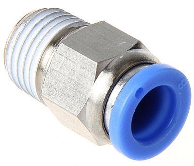 ITM Male Hex Stud BSPT & Metric Push-In & Plastic Fittings | M5 | PMS06/M5