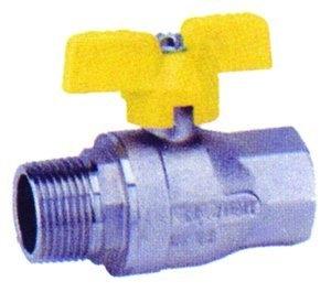 T Handle Ball Valve WRAS Gas Approved Male - Female | Size 1/2" | BE7224-08