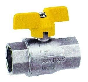T Handle Ball Valve WRAS Gas Approved Female - Female | Size 1/2" | BE7164-08