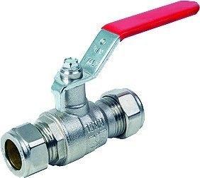 Lever Handle Ball Valve WRAS Approved Compression Ends | Size 15(mm) | BE2440-15