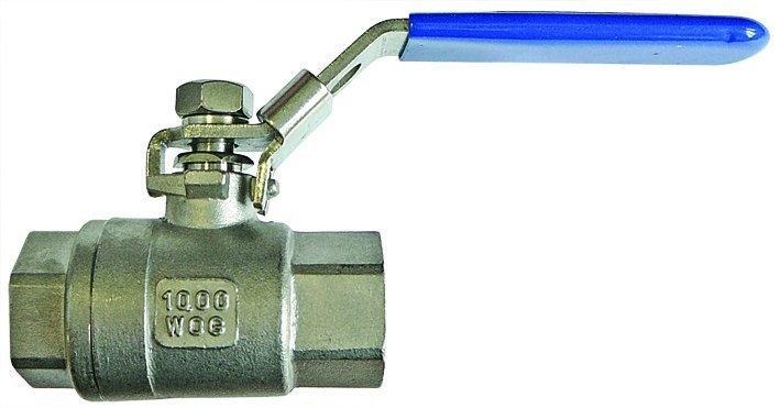 Stainless Steel Two Piece Lever Ball Valve | 1" | SSV220